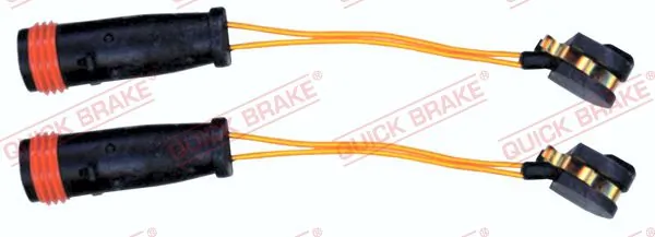 Warning Contact, brake pad wear